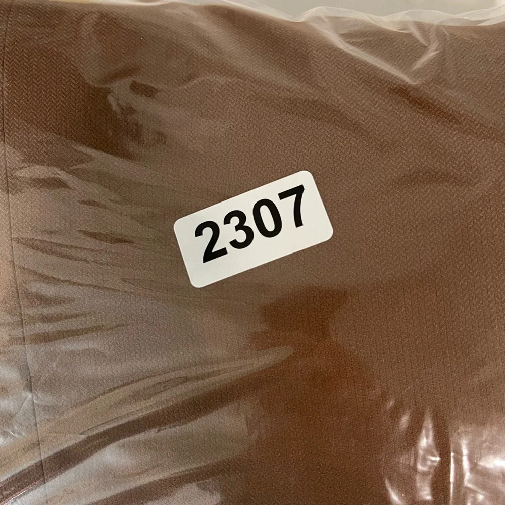 Corneliani EU54 US44R Pure Cashmere Brown Double Vent Textured Herringbone Coat - Picture 15 of 15